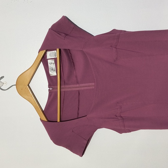 Byron Lars Beauty Mark Plum Dress Size 8 - Picture 3 of 12